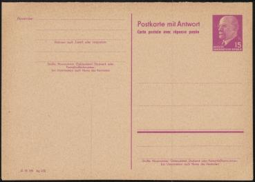 DDR_1961_Ganzsache_P74_postfrisch_Bild1