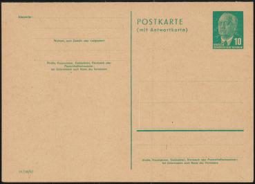 DDR_1954_Ganzsache_P59_postfrisch_Bild1