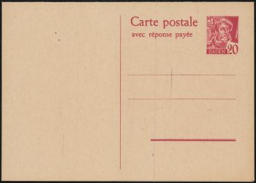 FRZ._ZONE_BADEN_1949_Ganzsache_P6_postfrisch_Bild1