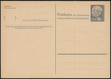 SAARLAND_1957_Ganzsache_P52_postfrisch_Bild1