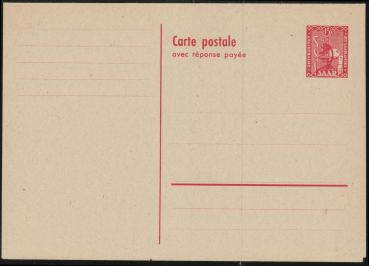 SAARLAND_1948_Ganzsache_P34I_postfrisch_Bild1