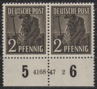 KONTROLLRAT_1947_Nr_943_HAN_postfrisch_Bild1
