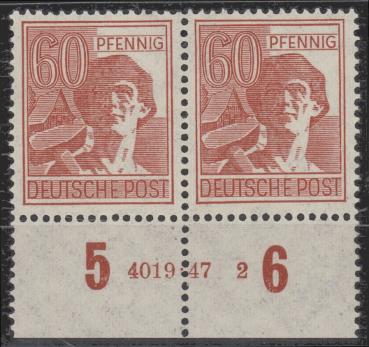 KONTROLLRAT_1947_Nr_956_HAN_postfrisch_Bild1