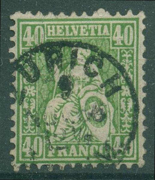 SCHWEIZ_1862_Nr_26_gestempelt_Bild1