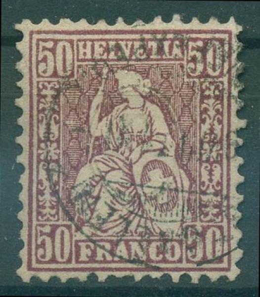 SCHWEIZ_1867_Nr_35_gestempelt_Bild1