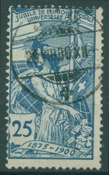 SCHWEIZ_1900_Nr_73II_gestempelt_Bild1