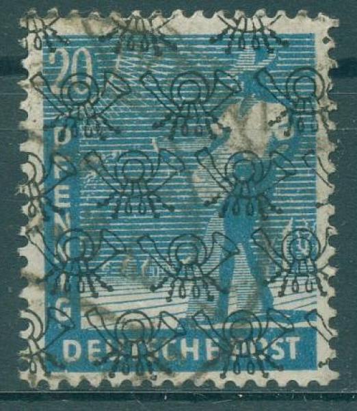 BIZONE_1948_Nr_43IId_gestempelt_Bild1