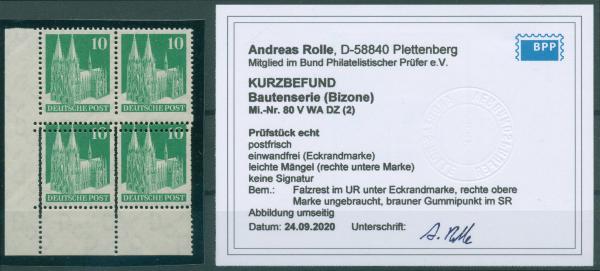 BIZONE_1948_Nr_80V_WA_postfrisch_Bild1