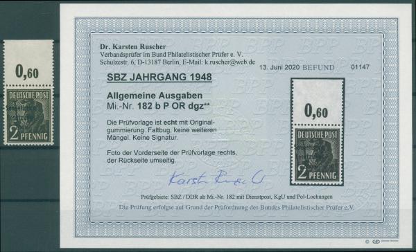 SBZ_1948_Nr_182b_OR_postfrisch_Bild1