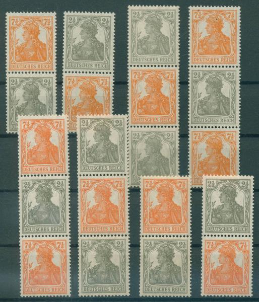 DEUTSCHES_REICH_1917_ZD_Nr_S11a_S14b_postfrisch_Bild1