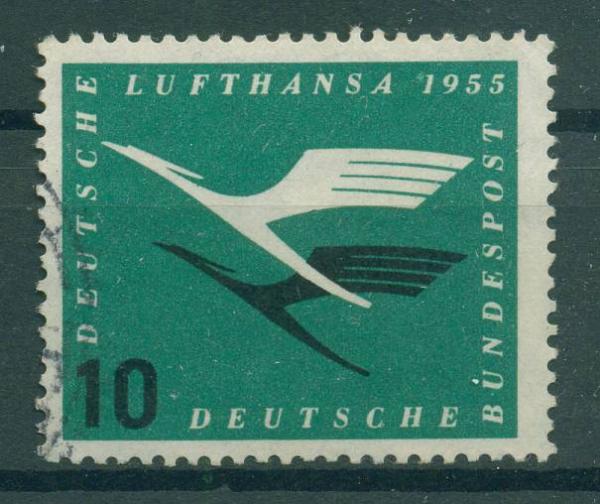 BUND_1955_PLATTENFEHLER_Nr_206_I_gestempelt_Bild1