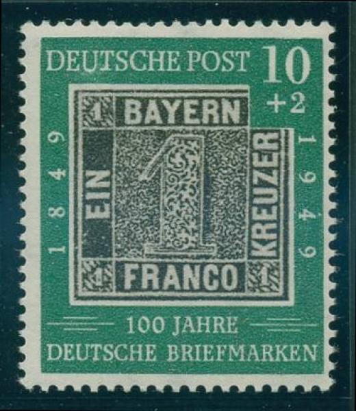 BUND_1949_PLATTENFEHLER_Nr_113_III_postfrisch_Bild1