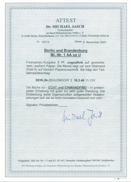 SBZ_1945_Nr_1ABuxU_gestempelt_Bild2