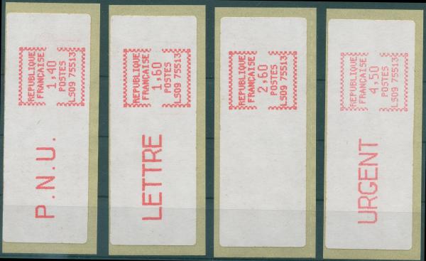 FRANKREICH_ATM_1981_Nr_3.3.6_ZS3_postfrisch_Bild1