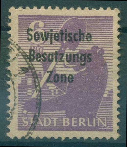 SBZ_1948_Nr_201Aa_waz_PF_I_gestempelt_Bild1