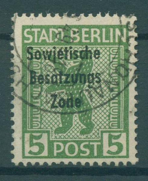 SBZ_1948_Nr_200A_vx_PF_II_gestempelt_Bild1