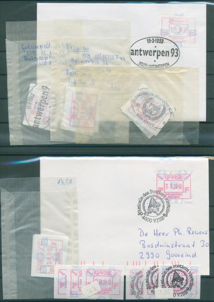 BELGIEN_Lot_AUTOMATENMARKEN__postfrisch_Bild1
