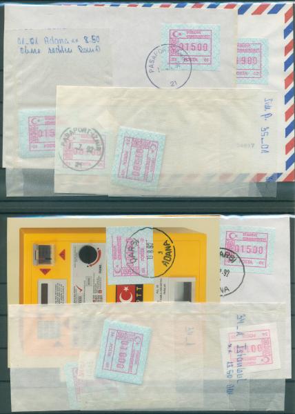 TUeeRKEI_Lot_AUTOMATENMARKEN__postfrisch_Bild1