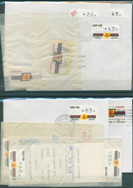 SPANIEN_Lot_AUTOMATENMARKEN__postfrisch_Bild2