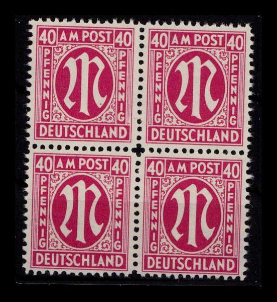 BIZONE_1945_PLATTENFEHLER_Nr_30cAz_F24_postfrisch_Bild1