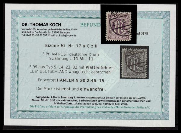 BIZONE_1945_17aCz_II_gestempelt_Bild1
