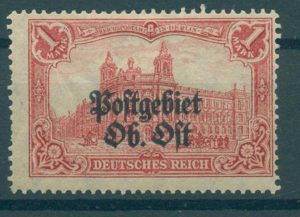 POSTGEB._OBER.OST_1919_Nr_12A_gestempelt_Bild1