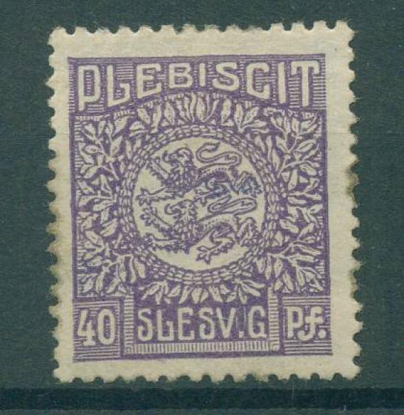 SCHLESWIG_1920_Nr_9I_ungebraucht_Bild1