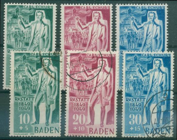 FRZ.ZONE_BADEN_1949_Nr_50_52_postfrisch_Bild1