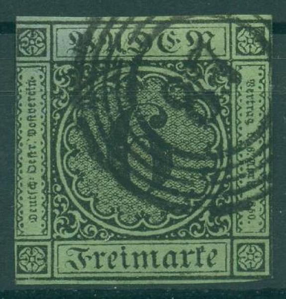 BADEN_1851_Nr_3_gestempelt_Bild1