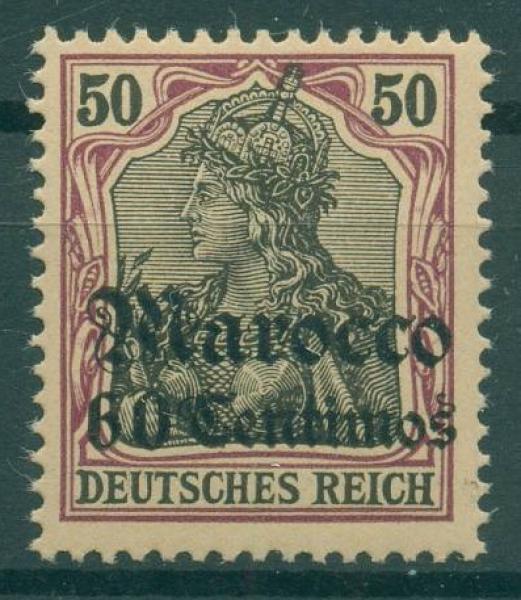 DP_MAROKKO_1905_Nr_28_postfrisch_Bild1