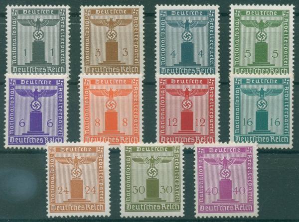 DEUTSCHES_REICH_1942_Nr_D155_165_postfrisch_Bild1