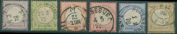 DEUTSCHES_REICH_1872_Nr_1_6_gestempelt_Bild1