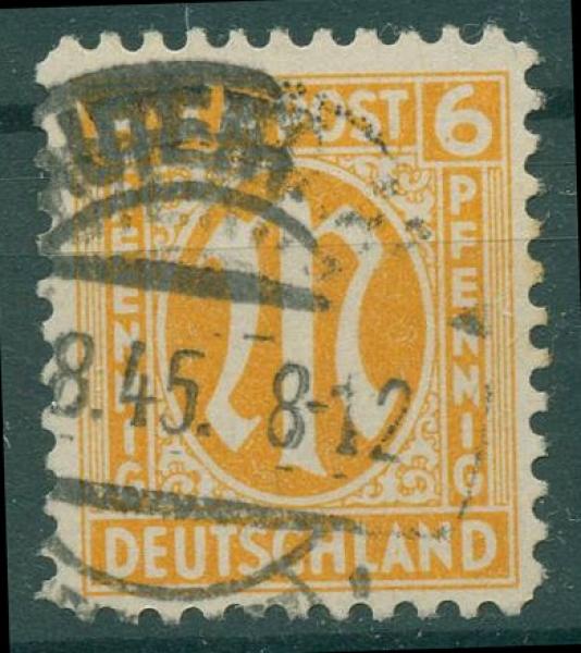 BIZONE_1945_Nr_20Ax_gestempelt_Bild1