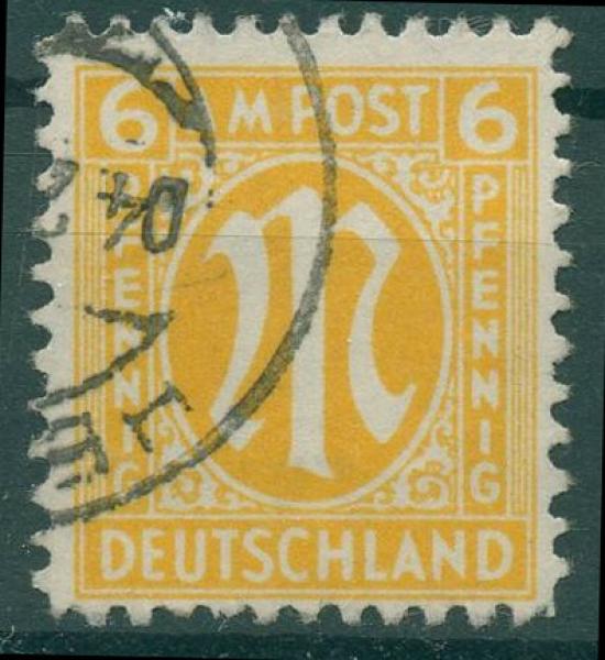 BIZONE_1945_Nr_20Cz_gestempelt_Bild1