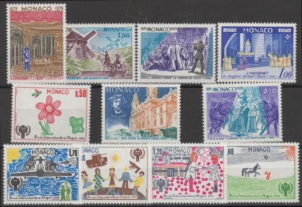 MONAKO_Lot_aus_1979__postfrisch_Bild3