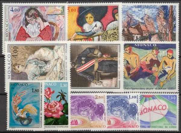MONAKO_Lot_aus_1980__postfrisch_Bild4