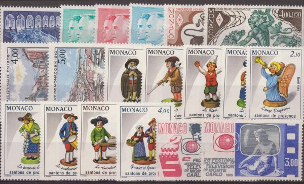 MONAKO_Lot_aus_1984__postfrisch_Bild1