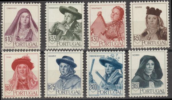 PORTUGAL_1947_Nr_706_713_postfrisch_Bild1