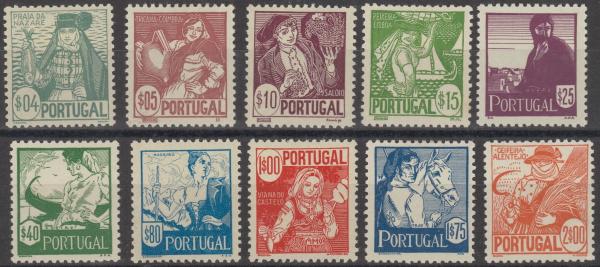 PORTUGAL_1941_Nr_632_641_ungebraucht_Bild1