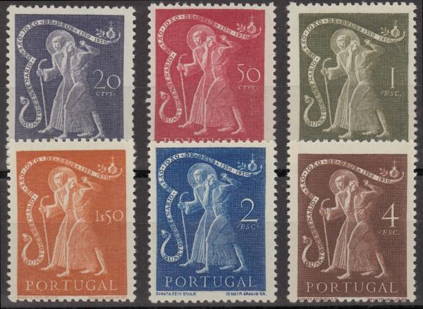 PORTUGAL_1950_Nr_752_757_postfrisch_Bild1
