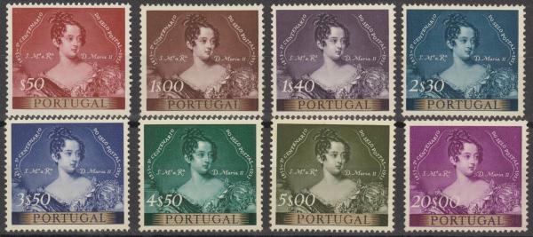 PORTUGAL_1953_Nr_815_822_postfrisch_Bild1