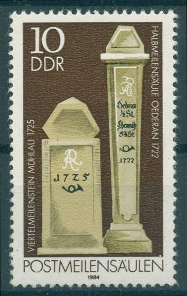 DDR_1983_PLATTENFEHLER_Nr_2853_II_postfrisch_Bild1