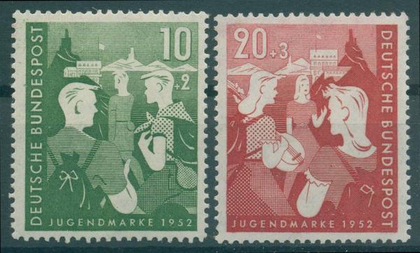 BUND_1952_Nr_153_154_postfrisch_Bild1