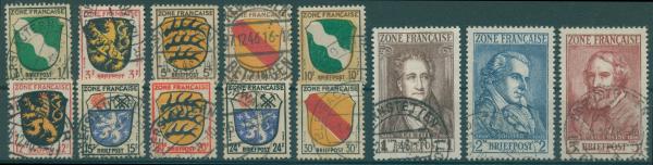 FRZ.ZONE_ALLGEMEIN_1945_Nr_1_13_gestempelt_Bild1