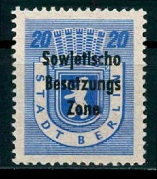SBZ_1948_Nr_205A_wbz_AF_III_postfrisch_Bild1