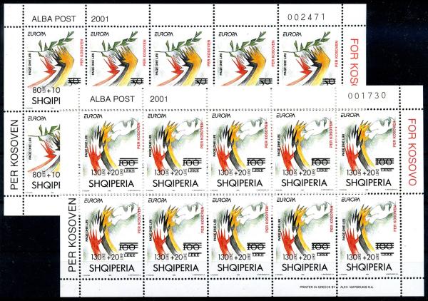 ALBANIEN_2001_Nr_2784_2785_postfrisch_Bild1