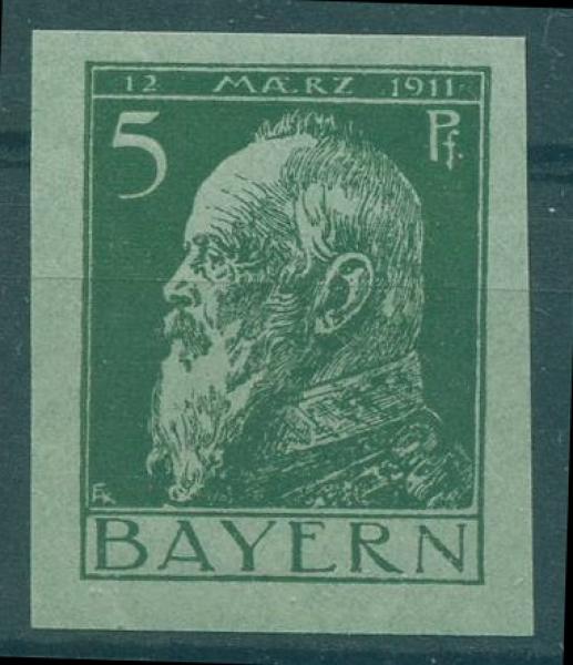 BAYERN_1911_Nr_77PU_postfrisch_Bild1