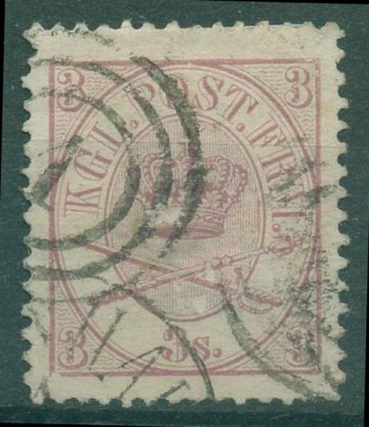 DaeNEMARK_1864_Nr_14_gestempelt_Bild1