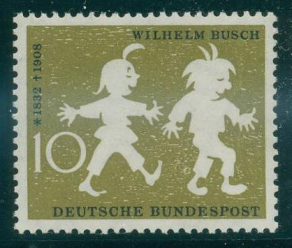 BUND_1958_PLATTENFEHLER_Nr_281_I_postfrisch_Bild1