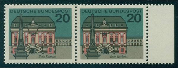 BUND_1964_PLATTENFEHLER_Nr_424_II_postfrisch_Bild1